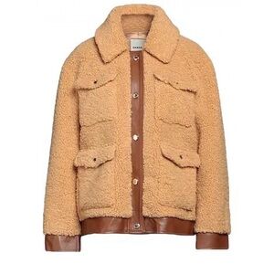 Sandro teddy jacket
